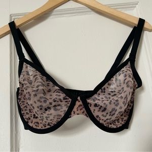 CUUP mesh plunge bra 32G